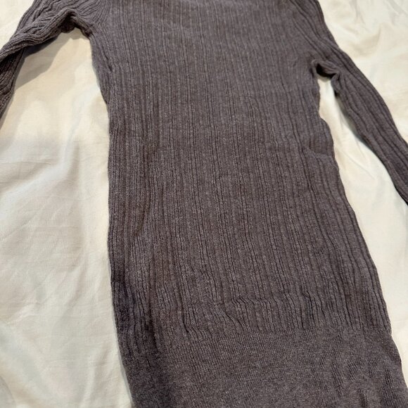 Moda International Mauve/Deep Purple Sweater - Size Small - Picture 5 of 5